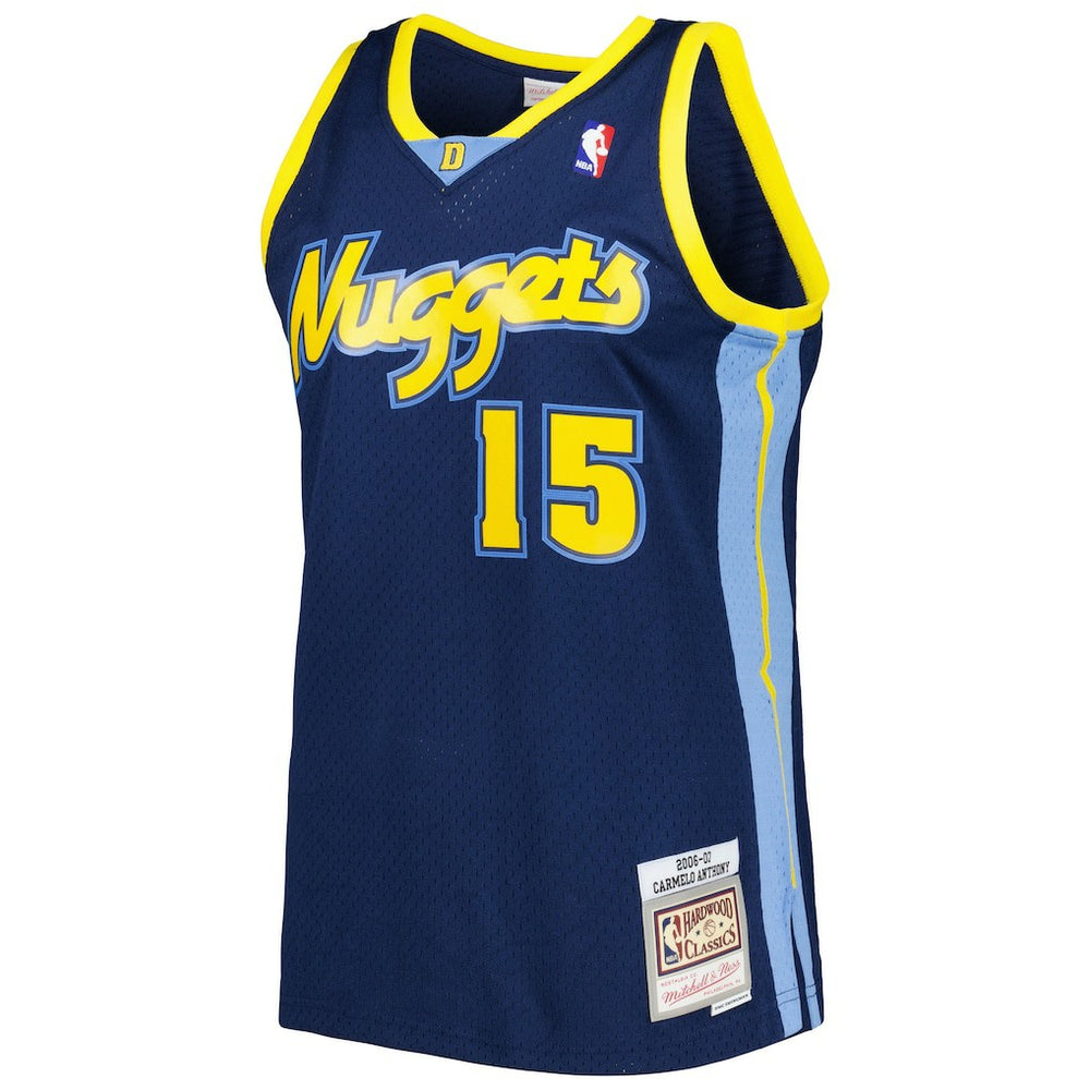 Mitchell & Ness Carmelo Anthony Denver Nuggets Hardwood Classics Swingman Jersey sale