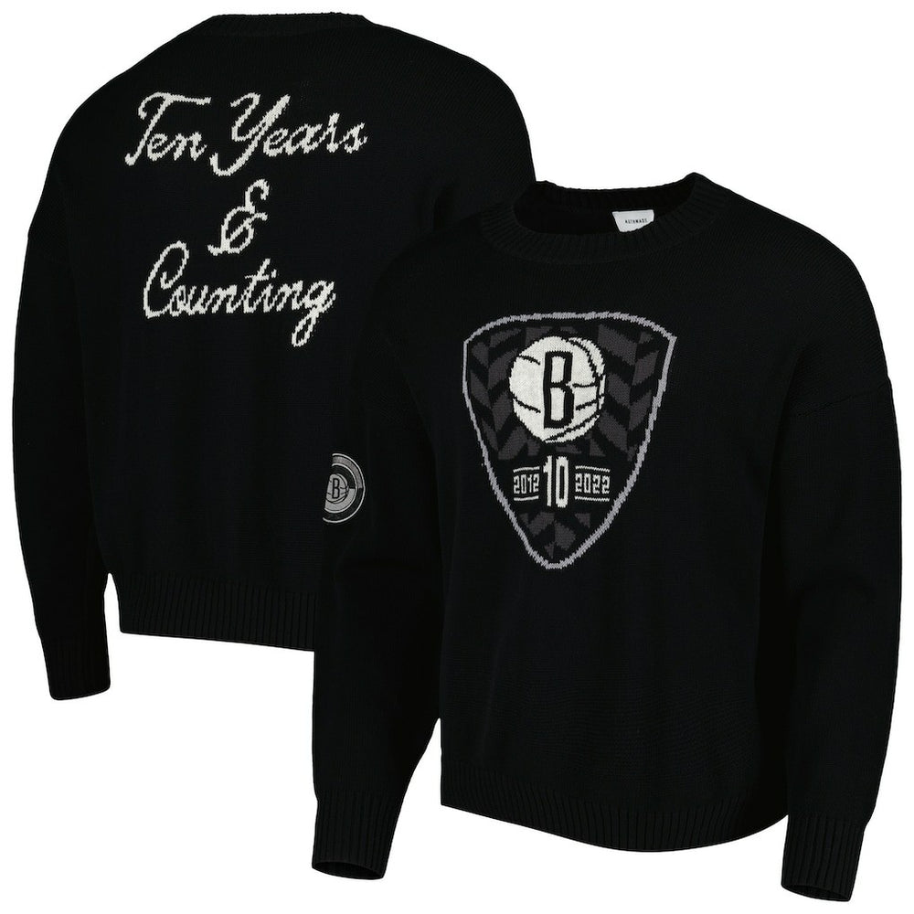 Brooklyn Nets AUTHMADE 10th Anniversary Pullover Sweater