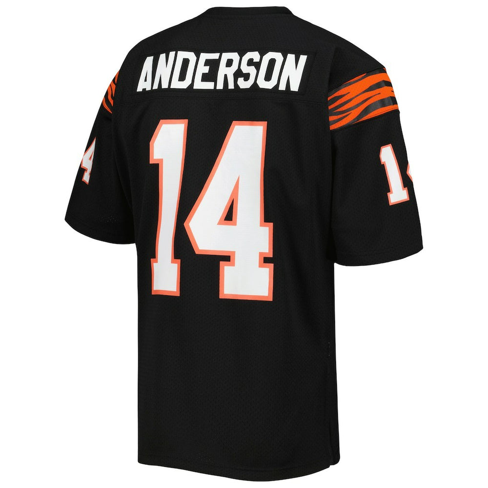Ken Anderson  1981 Authentic Throwback Retired Player Jersey - Cincinnati Bengals Jerseys