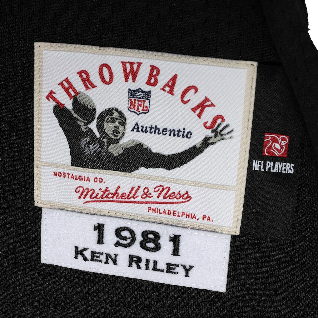Ken Riley  1981 Authentic Throwback Retired Player Jersey - Cincinnati Bengals Jerseys