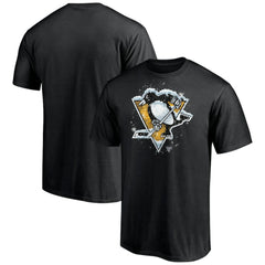 NHL Pittsburgh Penguins Snow Logo T-Shirt