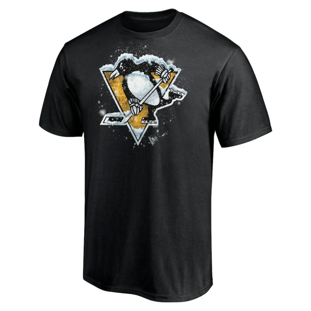 NHL Pittsburgh Penguins Snow Logo T-Shirt