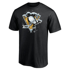 NHL Pittsburgh Penguins Snow Logo T-Shirt
