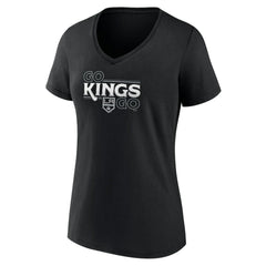 NHL Los Angeles Kings Women's Active Edge V-Neck T-Shirt