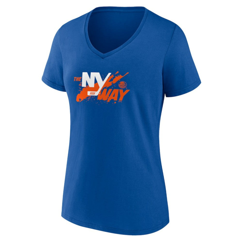NHL New York Islanders Women's Active Edge V-Neck T-Shirt