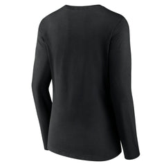 NHL Vegas Golden Knights Women's Forge Long Sleeve V-Neck T-Shirt