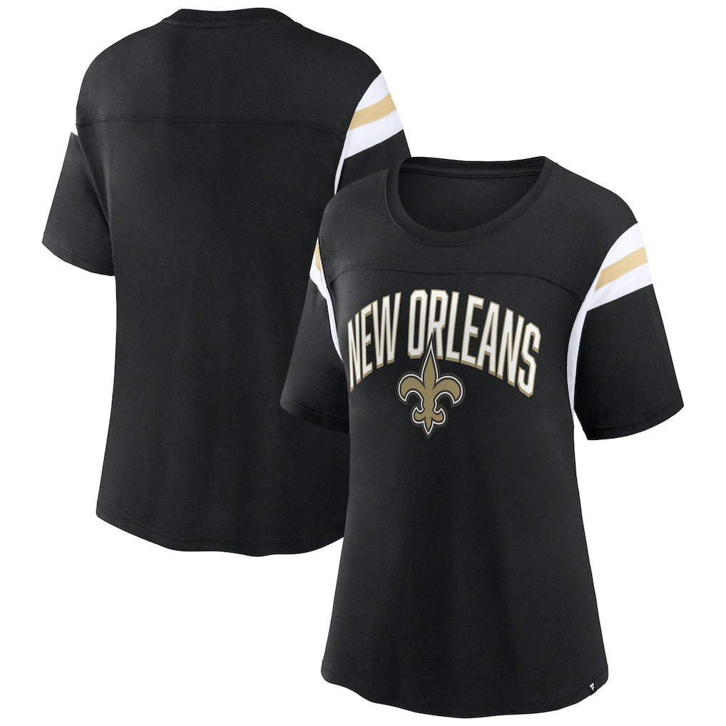 Women's Earned Stripes T-Shirt - New Orleans Saints T-shirts