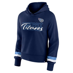 Women's Over Under Pullover Hoodie - Tennessee Titans Hoodies