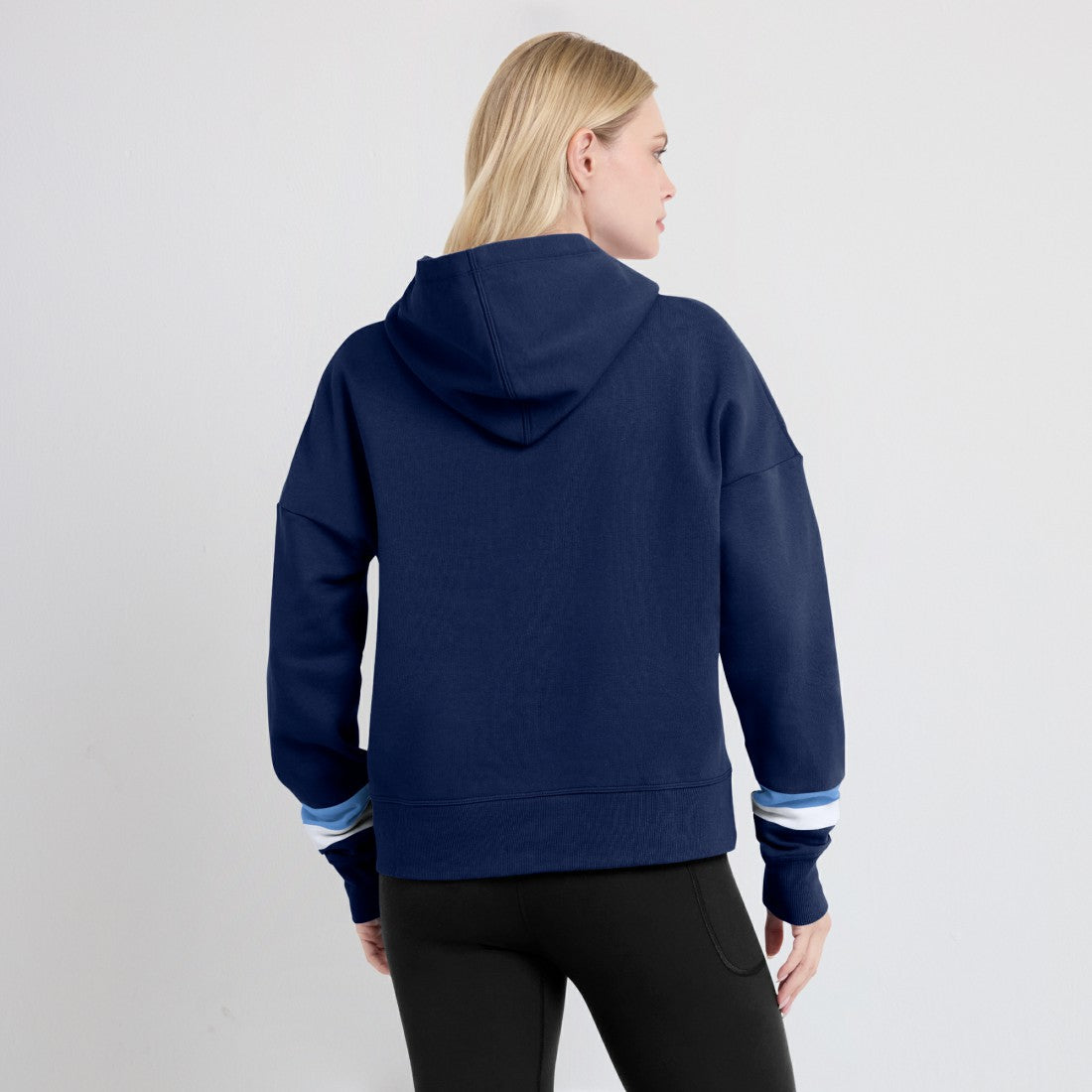 Women's Over Under Pullover Hoodie - Tennessee Titans Hoodies