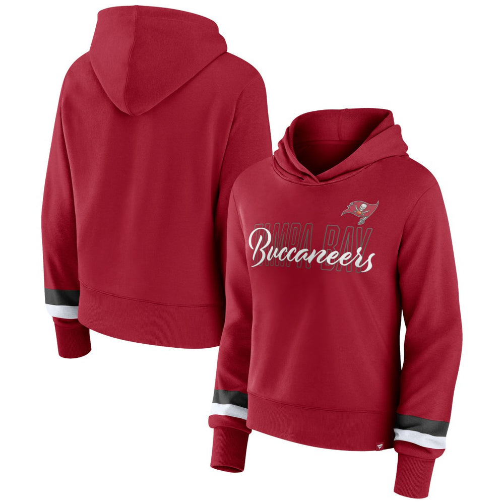 Women's Over Under Pullover Hoodie - Tampa Bay Buccaneers Hoodies