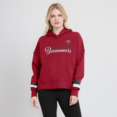 Women's Over Under Pullover Hoodie - Tampa Bay Buccaneers Hoodies