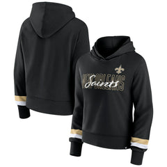 Women's Over Under Pullover Hoodie - New Orleans Saints Hoodies