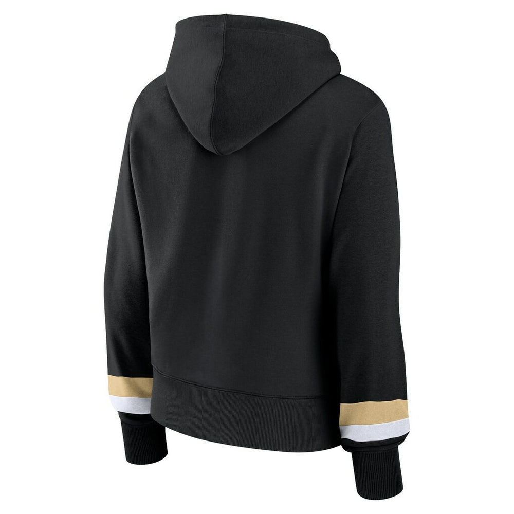 Women's Over Under Pullover Hoodie - New Orleans Saints Hoodies