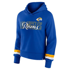 Women's Over Under Pullover Hoodie - Los Angeles Rams Hoodies