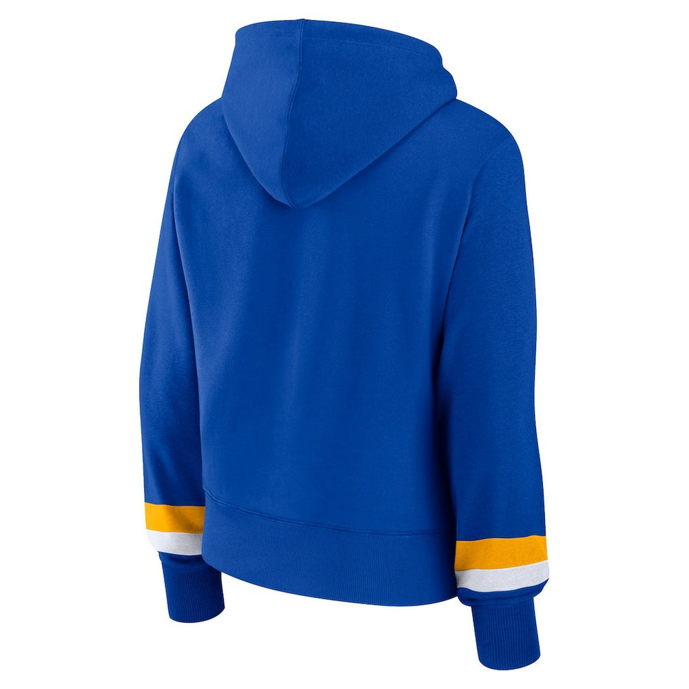 Women's Over Under Pullover Hoodie - Los Angeles Rams Hoodies