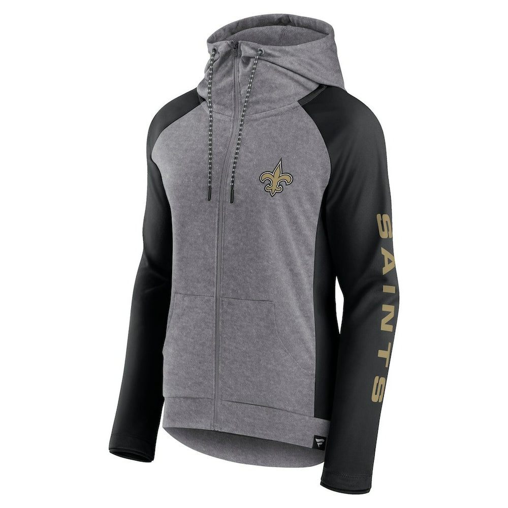 Women's Blind Side Lightweight Full-Zip Hoodie - New Orleans Saints Hoodies