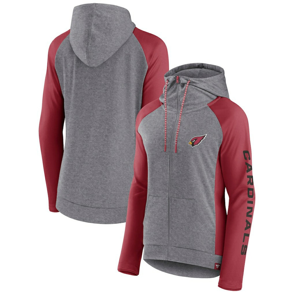 Women's Blind Side Lightweight Full-Zip Hoodie - Arizona Cardinals Hoodies