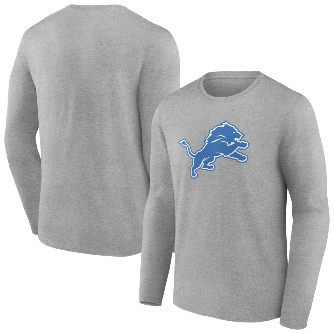 Primary Team Logo Long Sleeve T-Shirt - Detroit Lions T-shirts