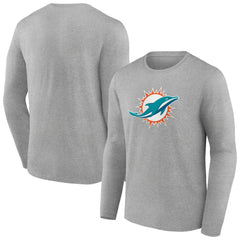 Primary Team Logo Long Sleeve T-Shirt - Miami Dolphins T-shirts