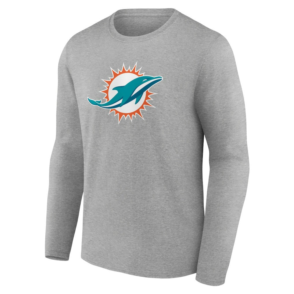 Primary Team Logo Long Sleeve T-Shirt - Miami Dolphins T-shirts