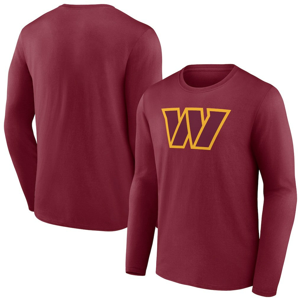 Primary Team Logo Long Sleeve T-Shirt - Washington Commanders T-shirts