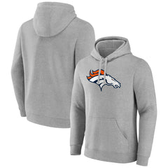 Primary Team Logo Fitted Pullover Hoodie - Denver Broncos Hoodies