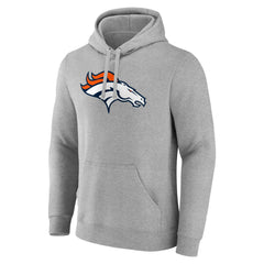 Primary Team Logo Fitted Pullover Hoodie - Denver Broncos Hoodies