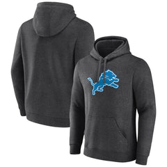 Primary Team Logo Fitted Pullover Hoodie - Detroit Lions Hoodies
