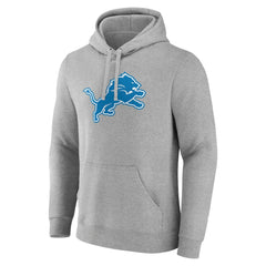 Primary Team Logo Fitted Pullover Hoodie - Detroit Lions Hoodies