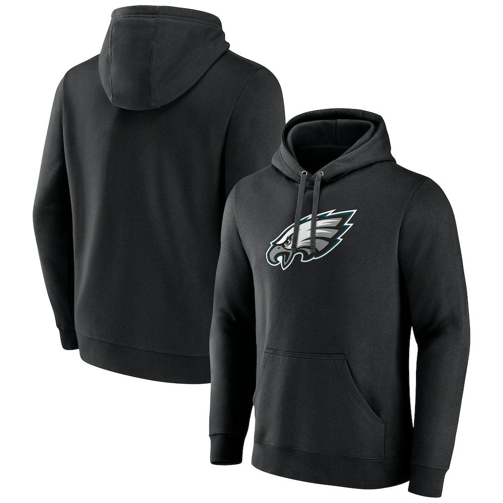 Primary Team Logo Fitted Pullover Hoodie - Philadelphia Eagles Hoodies
