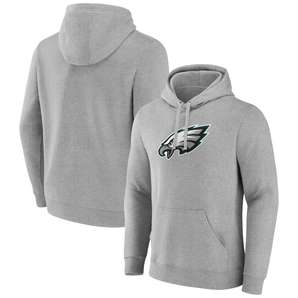 Primary Team Logo Fitted Pullover Hoodie - Philadelphia Eagles Hoodies
