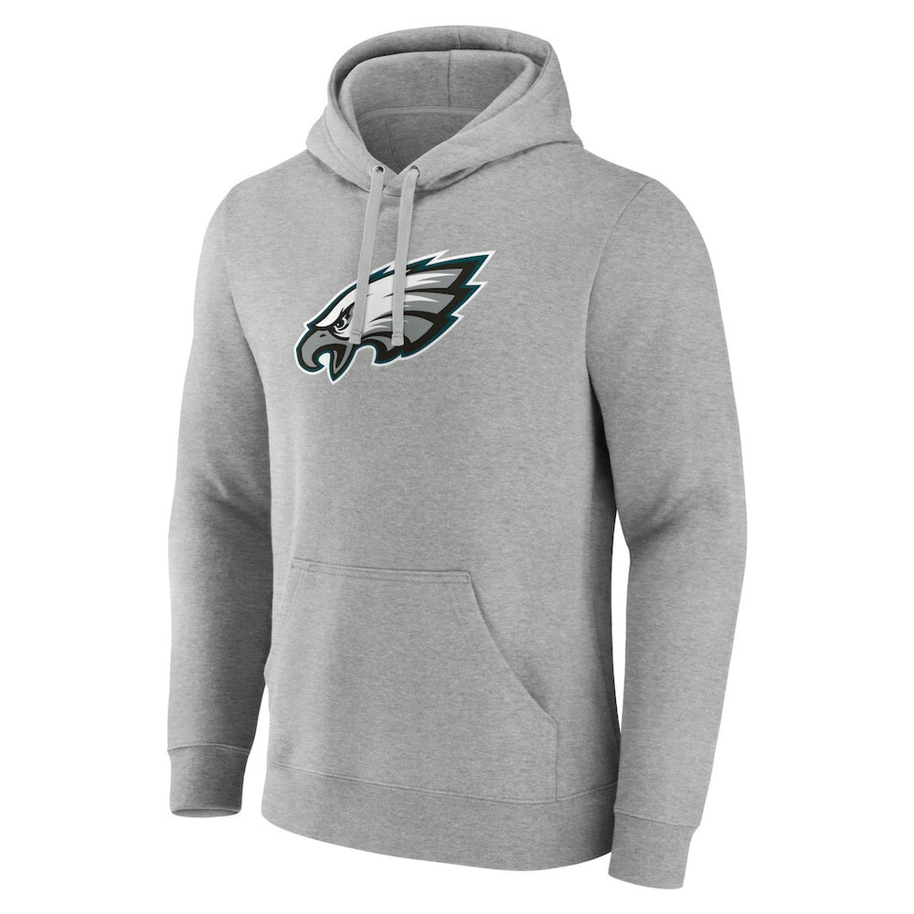 Primary Team Logo Fitted Pullover Hoodie - Philadelphia Eagles Hoodies