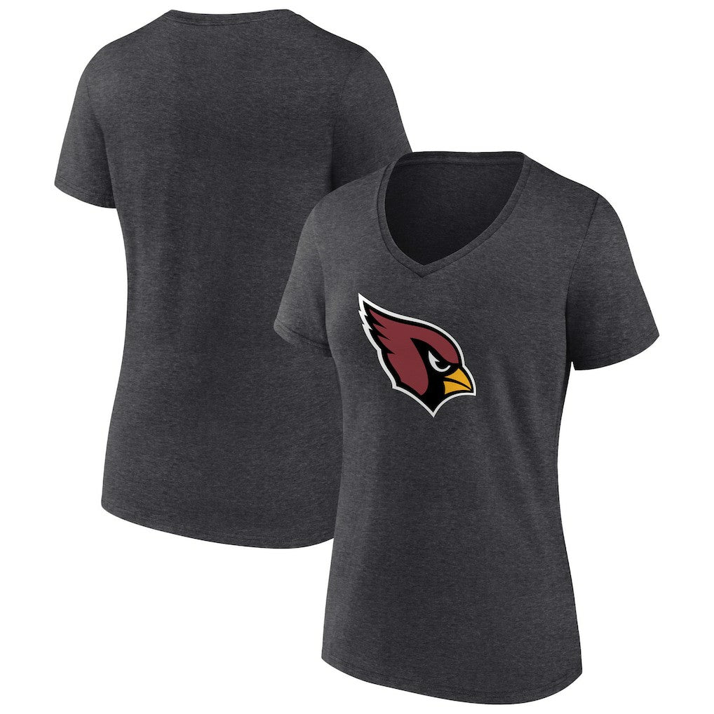 Women's Primary Logo V-Neck T-Shirt - Arizona Cardinals T-shirts