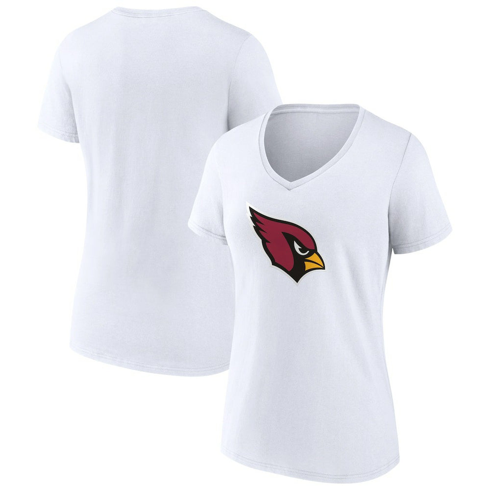 Women's Primary Logo V-Neck T-Shirt - Arizona Cardinals T-shirts