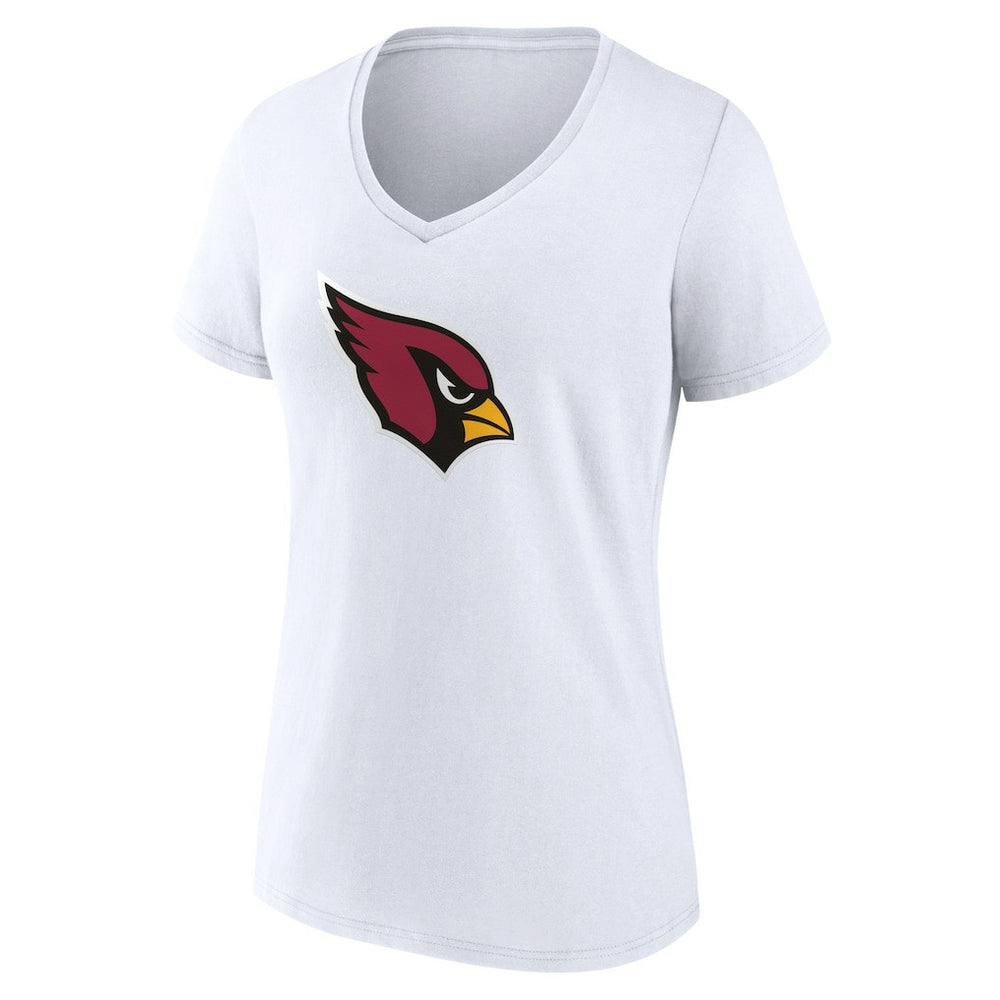Women's Primary Logo V-Neck T-Shirt - Arizona Cardinals T-shirts