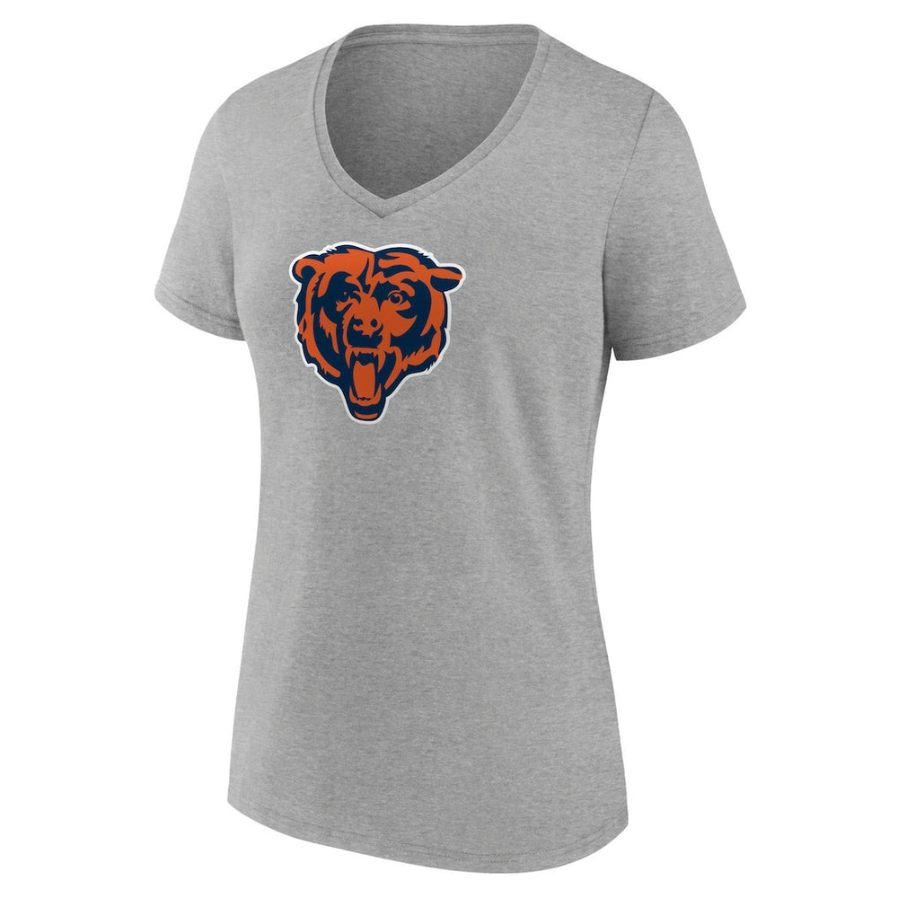 Women's Primary Team Logo V-Neck T-Shirt - Chicago Bears T-shirts