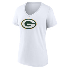 Women's Primary Team Logo V-Neck T-Shirt - Green Bay Packers T-shirts