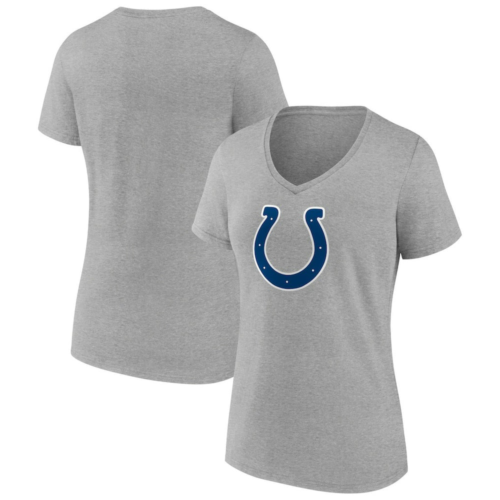 Women's Primary Team Logo V-Neck T-Shirt - Indianapolis Colts T-shirts