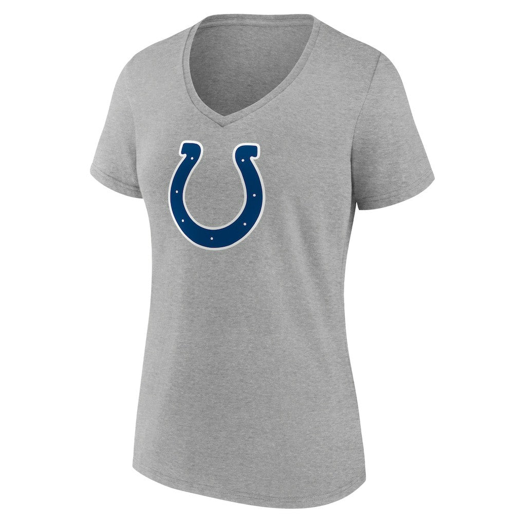 Women's Primary Team Logo V-Neck T-Shirt - Indianapolis Colts T-shirts