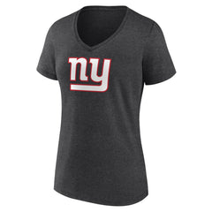 Women's Primary Team Logo V-Neck T-Shirt - New York Giants T-shirts