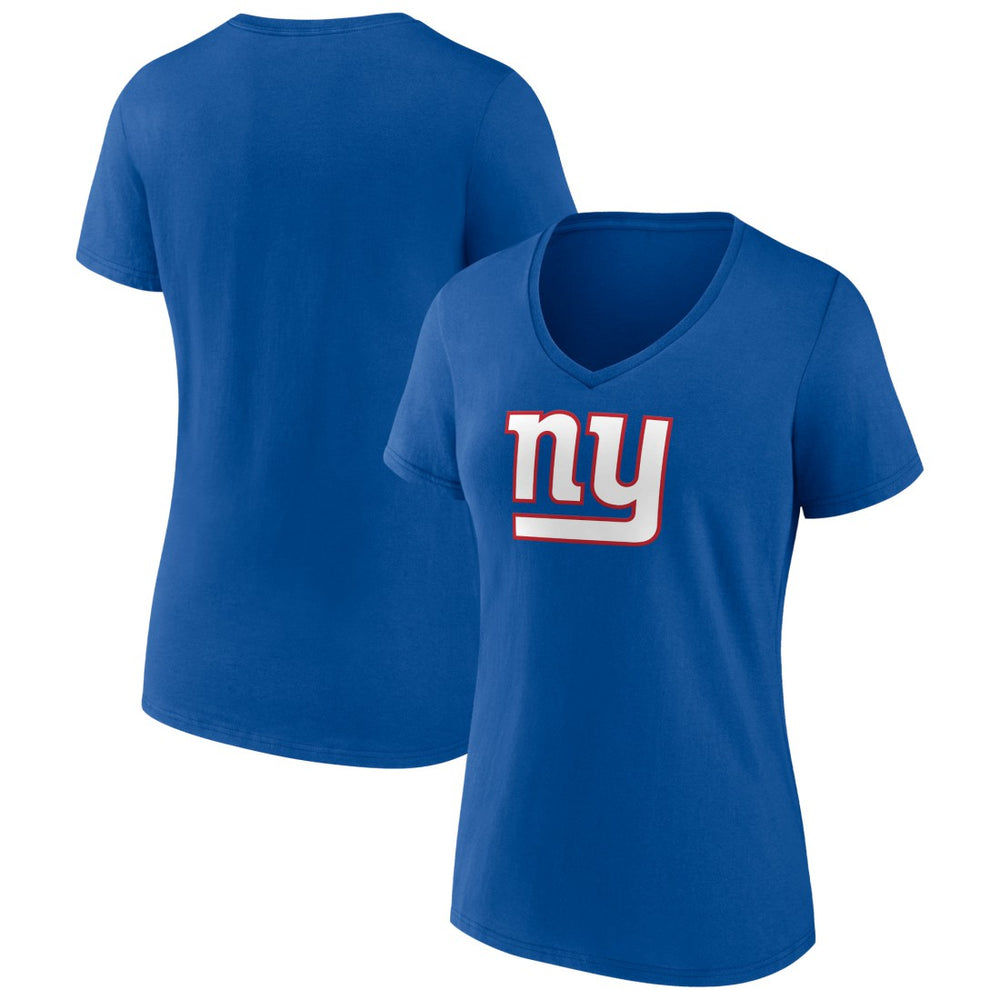 Women's Primary Team Logo V-Neck T-Shirt - New York Giants T-shirts