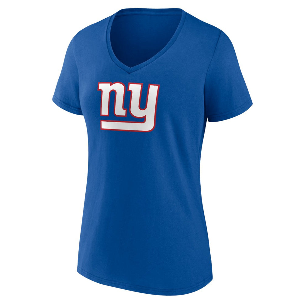 Women's Primary Team Logo V-Neck T-Shirt - New York Giants T-shirts