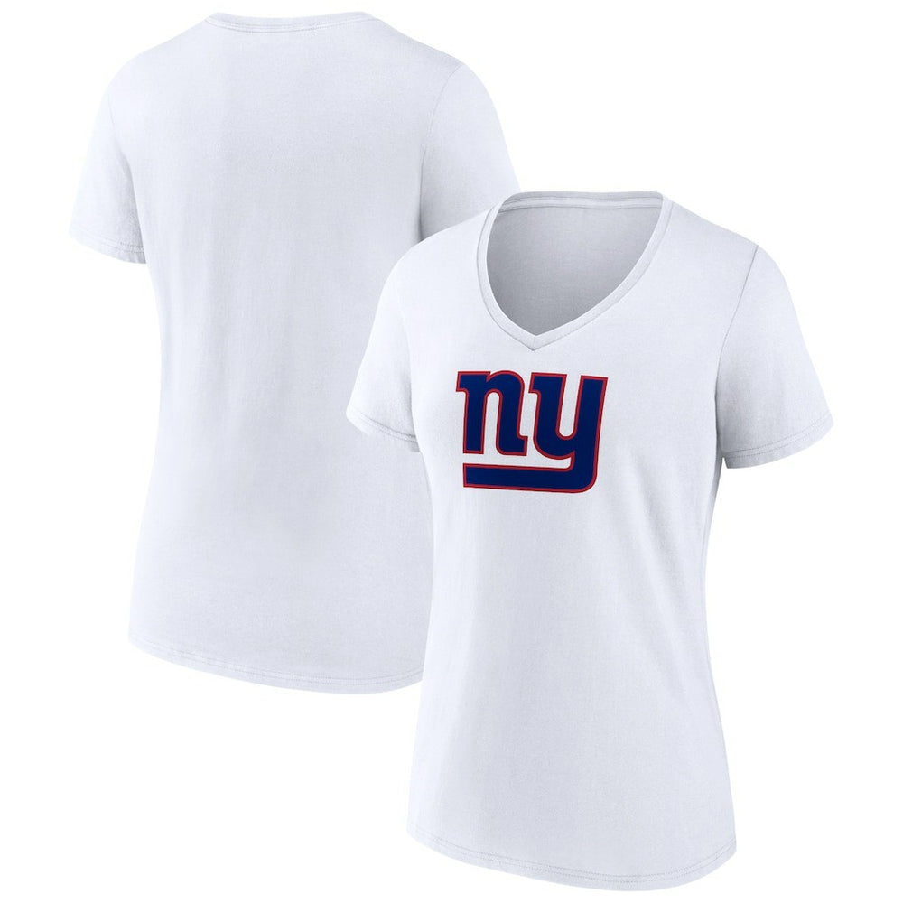 Women's Primary Team Logo V-Neck T-Shirt - New York Giants T-shirts