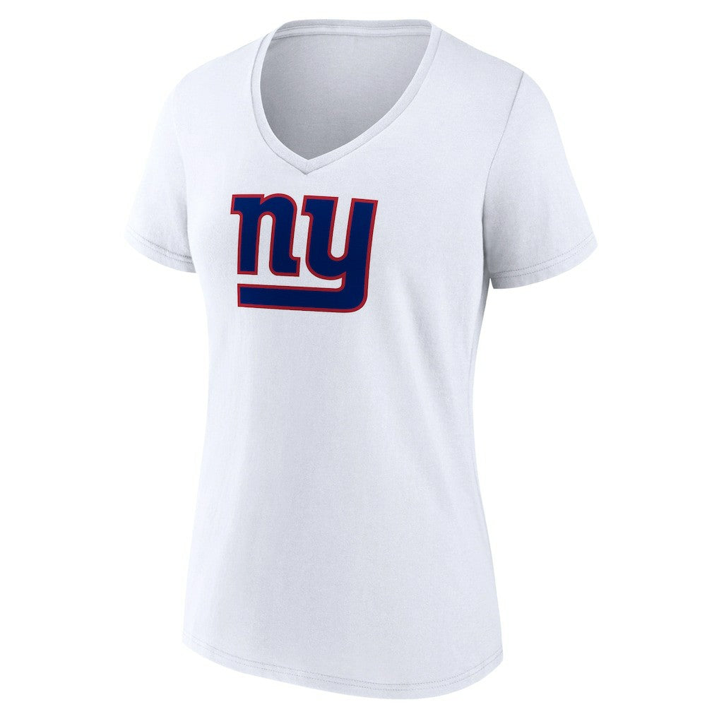 Women's Primary Team Logo V-Neck T-Shirt - New York Giants T-shirts