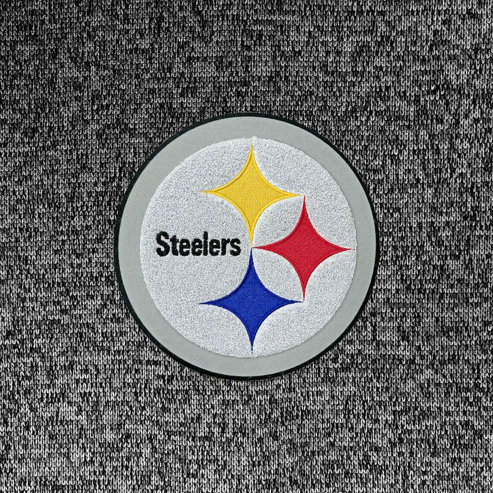 Antigua Absolute Chenille Pullover Hoodie - Pittsburgh Steelers Hoodies