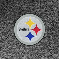Antigua Absolute Chenille Pullover Hoodie - Pittsburgh Steelers Hoodies