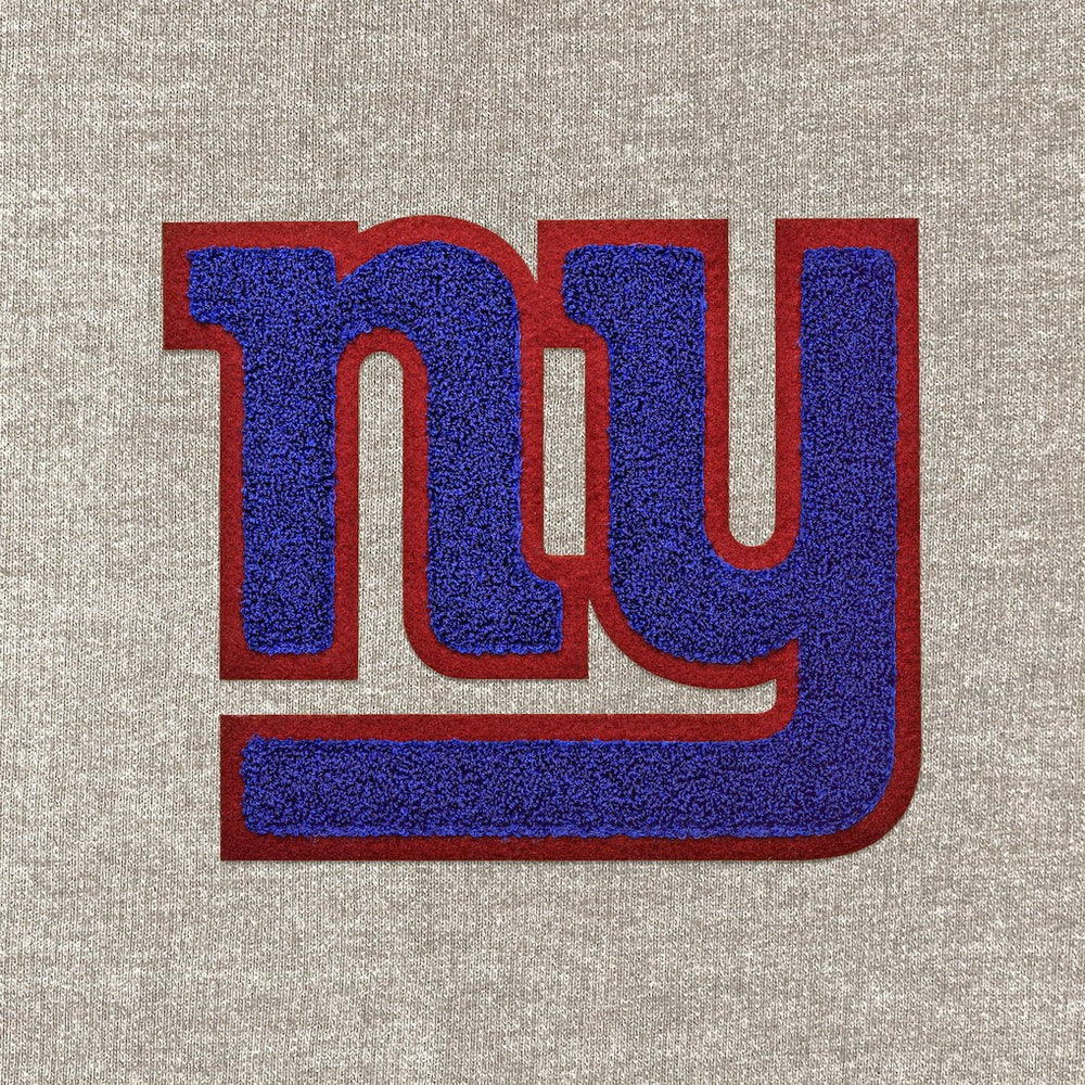Antigua Reward Chenille Pullover Crewneck Sweatshirt - New York Giants Pullover