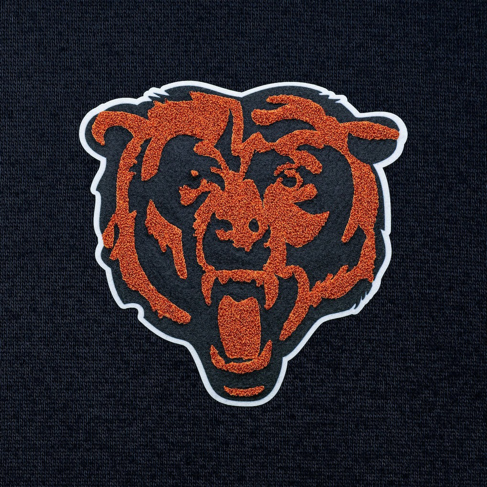 Antigua Victory Chenille Pullover Hoodie - Chicago Bears Hoodies