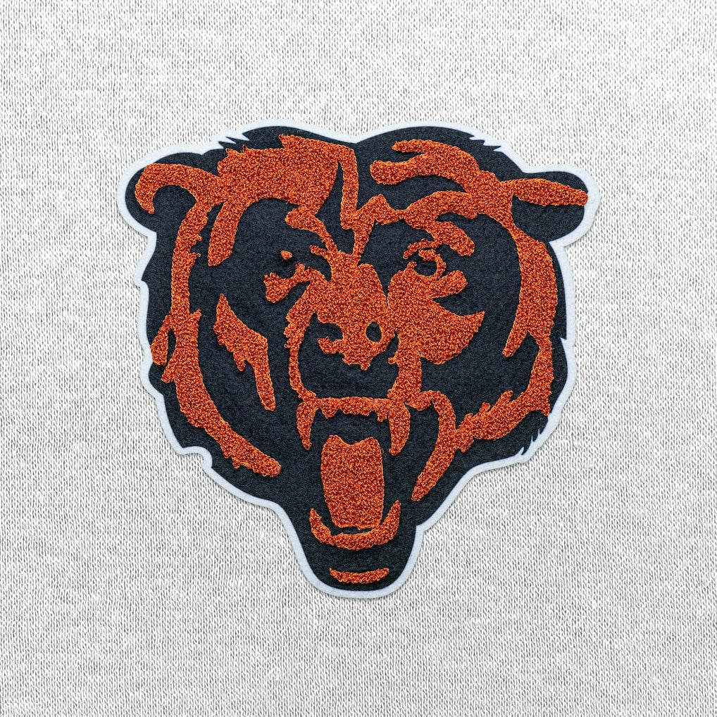 Antigua Victory Chenille Pullover Hoodie - Chicago Bears Hoodies