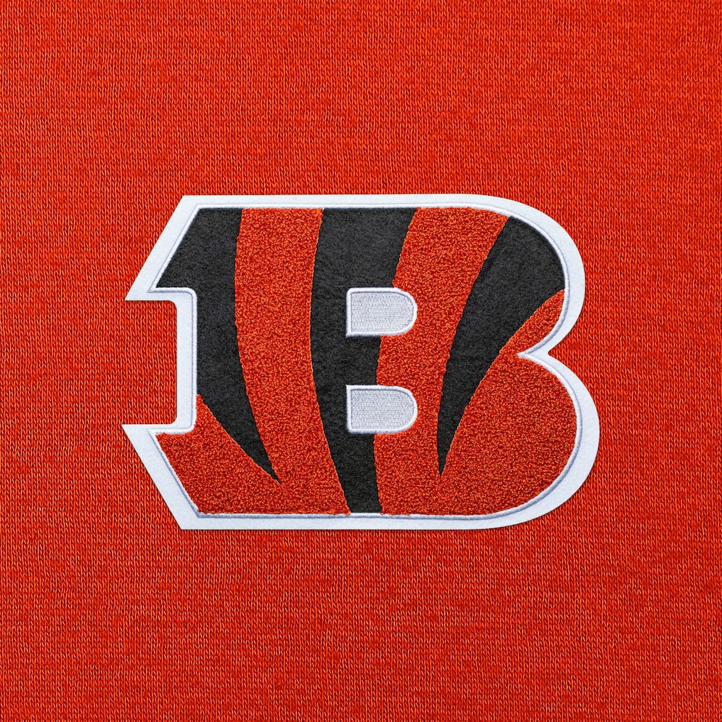 Antigua Victory Chenille Pullover Hoodie - Cincinnati Bengals Hoodies